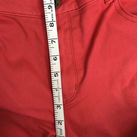 DKNY jeans Womens Pants Soho Skinny Coral - Picture 3 of 6